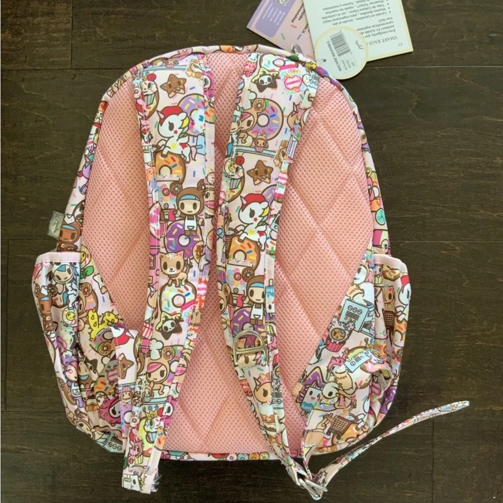 JuJuBe x Tokidoki Donutella Sweet Shop 2.0 Backpack NWT - Picture 4 of 8